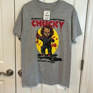 Men’s size M Chucky graphic tee. New with tags!